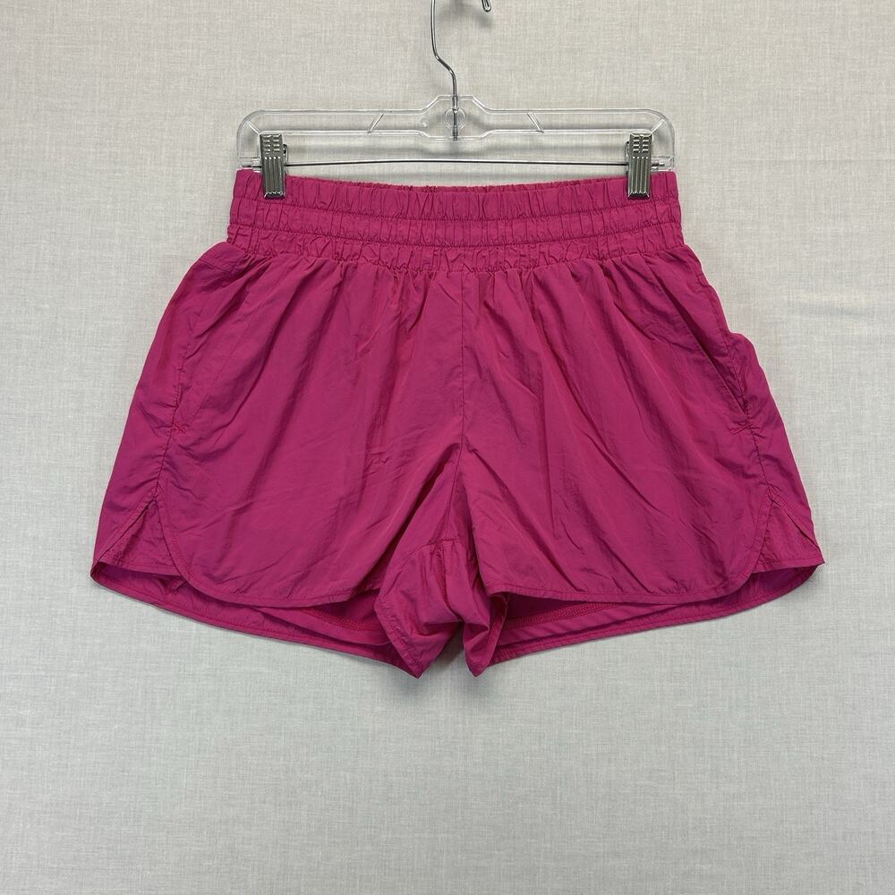 Spyder Active Lined Running Shorts Women's Medium Hot Pink Athletic Gym Stretch
